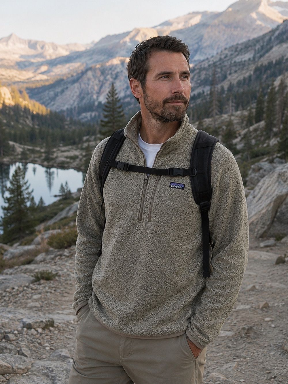 🏔️ Patagonia - Men's Better Sweater 1/4 zip Fleece Pullover